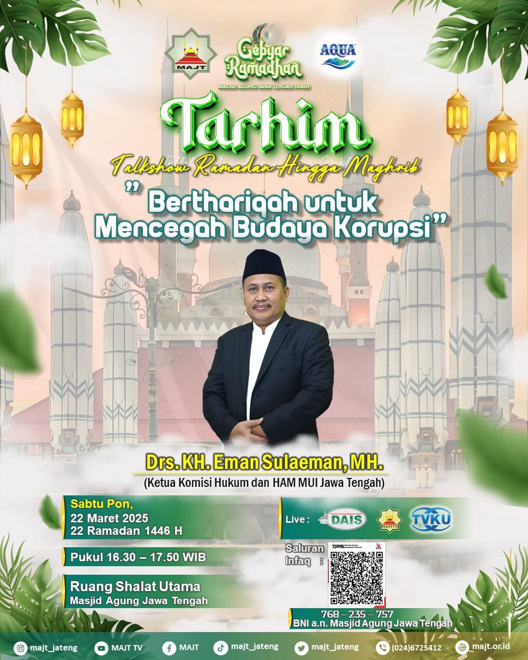 Berthariqah untuk mencegah budaya korupsi