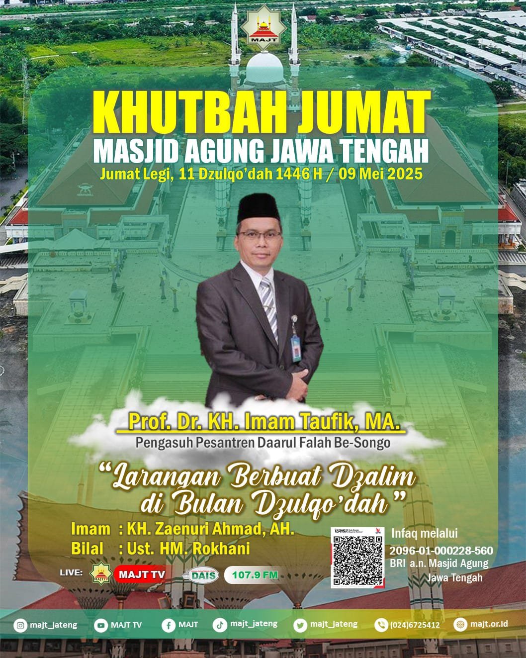 Larangan berbuat dzalim di bulan dzulqo'dah