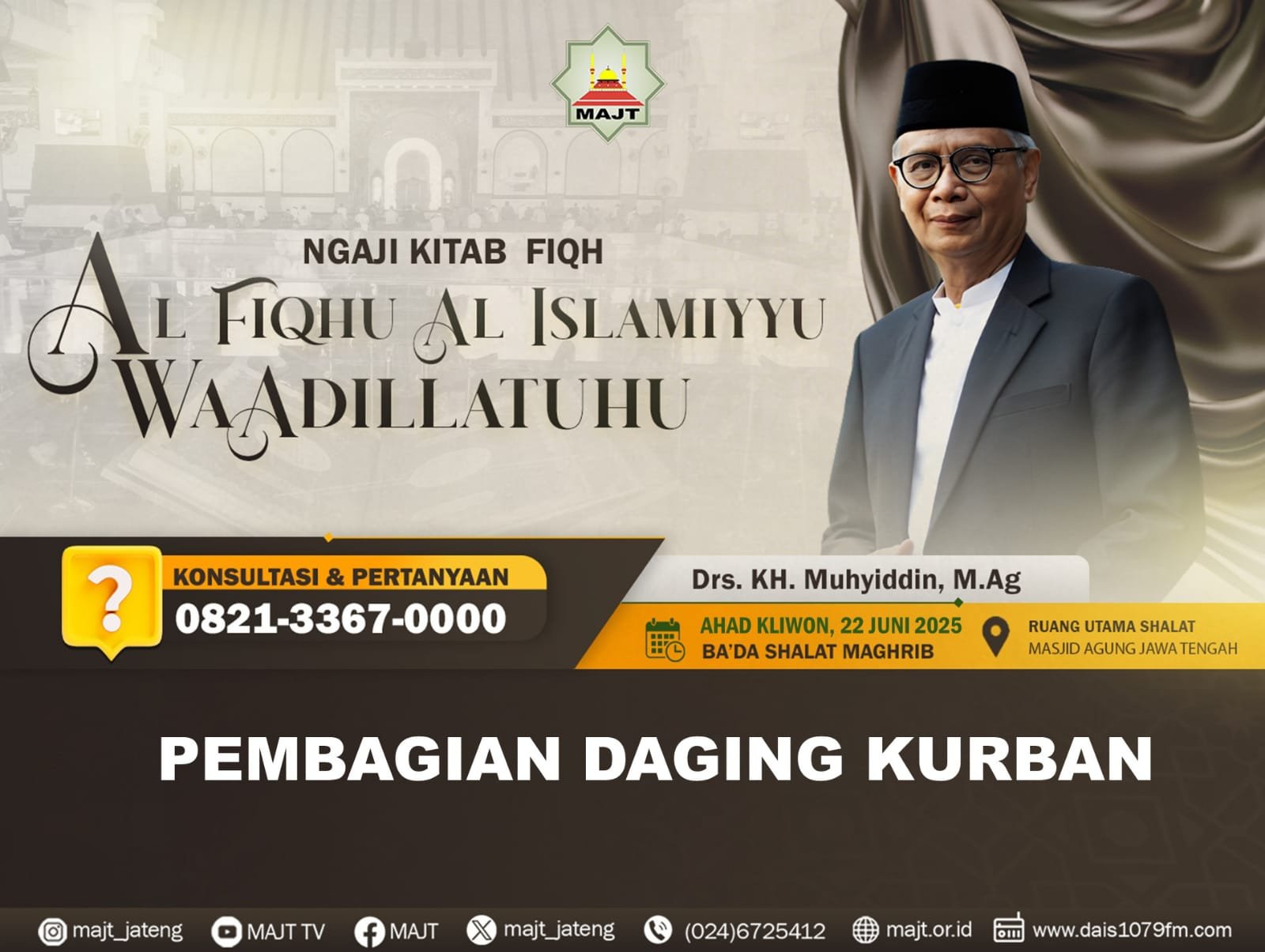 Pembagian daging kurban