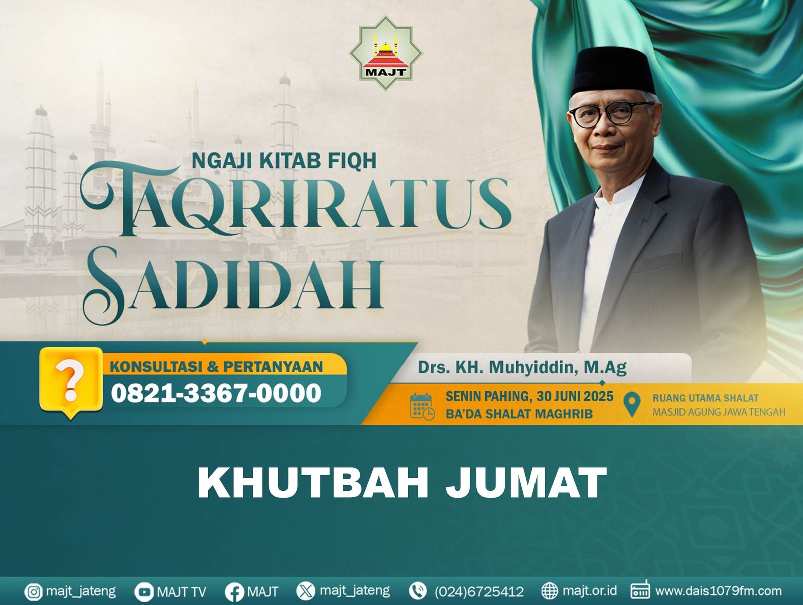 Ngaji Kitab Taqriratus Sadidah Khutbah Jumat