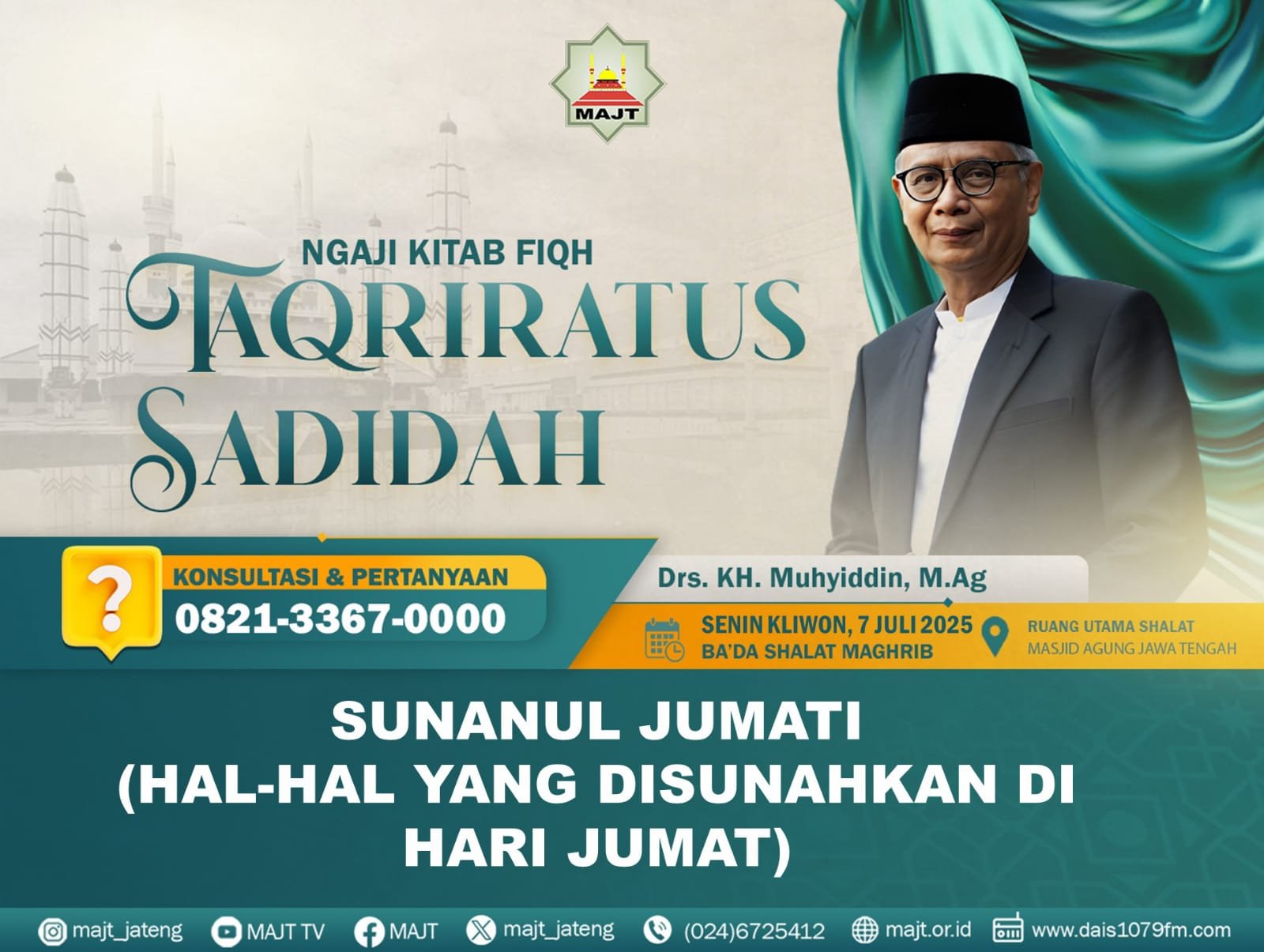 Sunanul Jumati (Hal-hal yang disunahakan di hari Jumat)