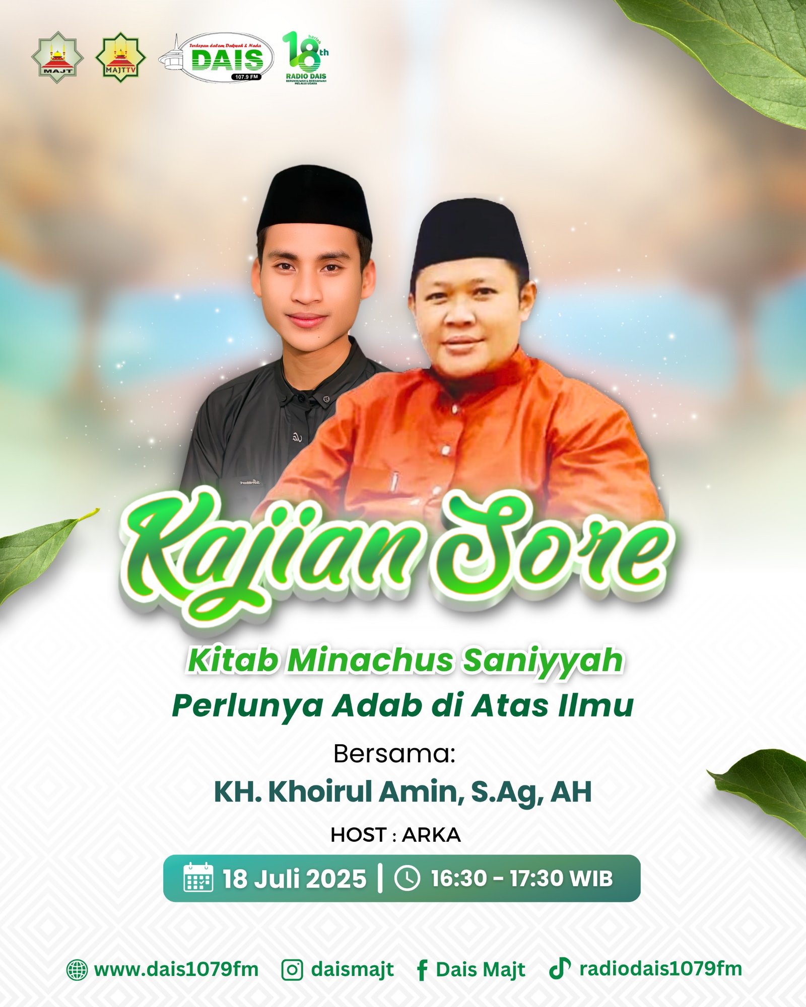 Perlunya Adab di Atas Ilmu"