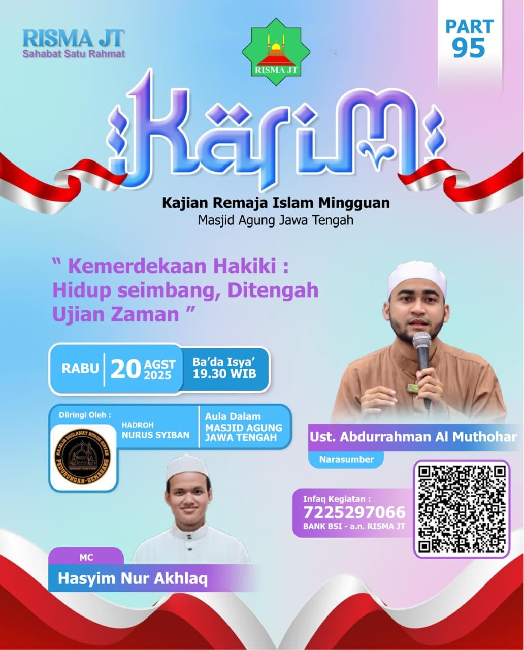 "Kemerdekaan Hakiki : Hidup Seimbang, Ditengah Ujian Zaman"