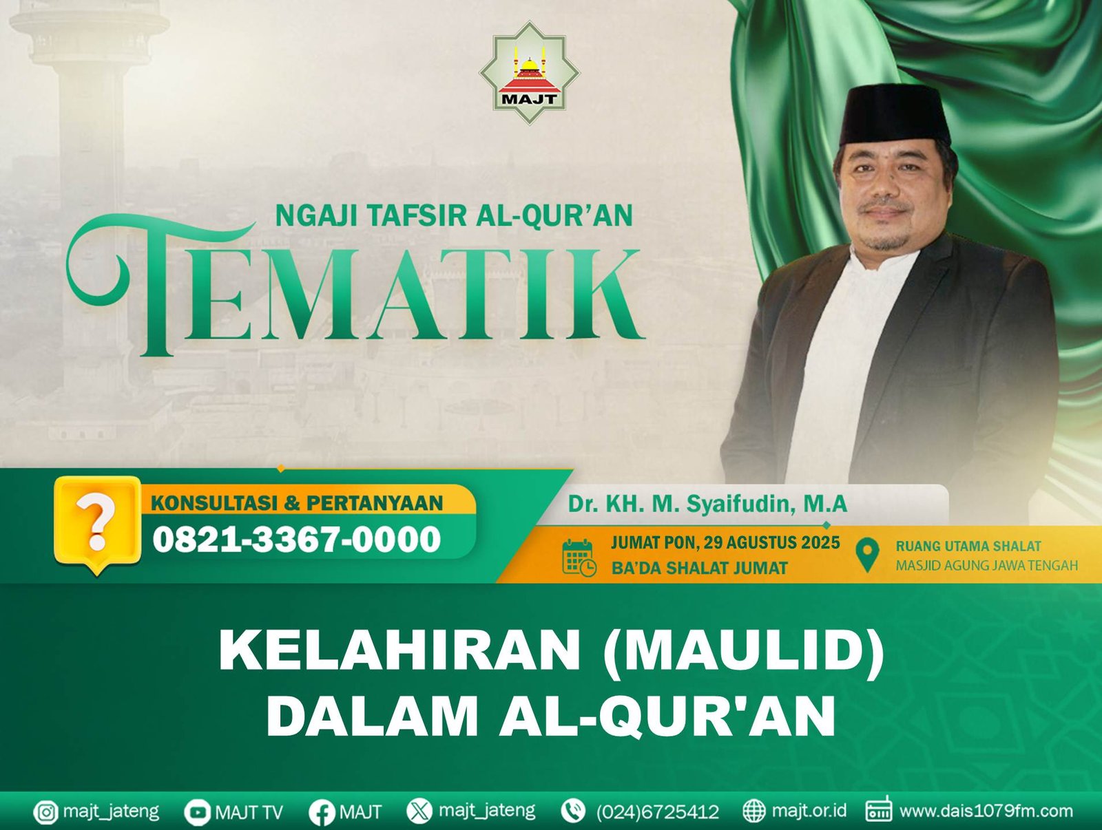 Dr. KH. M. Syaifudin, MA