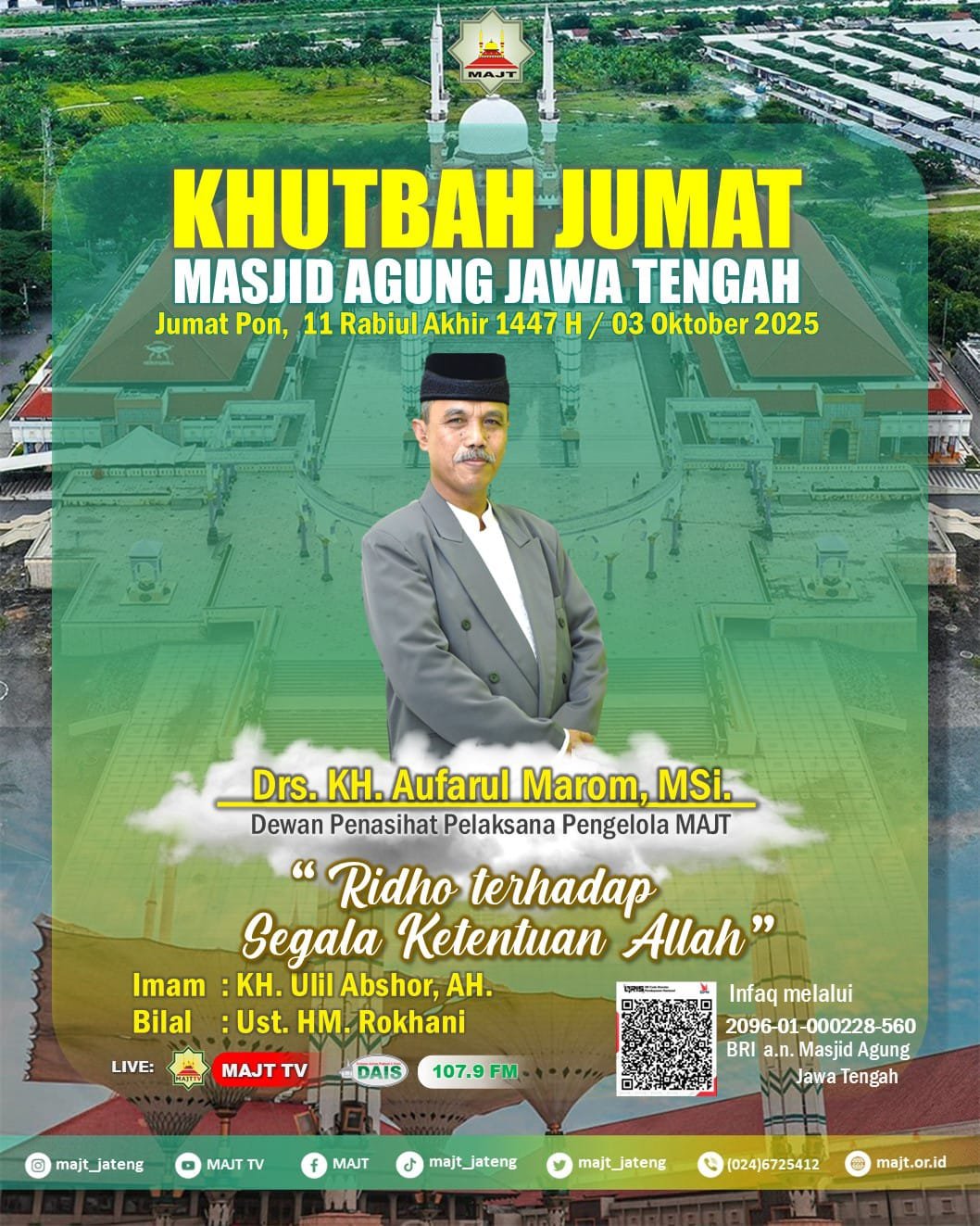 Khutbah Jumat - Ridho terhadap segala ketentuan Allah