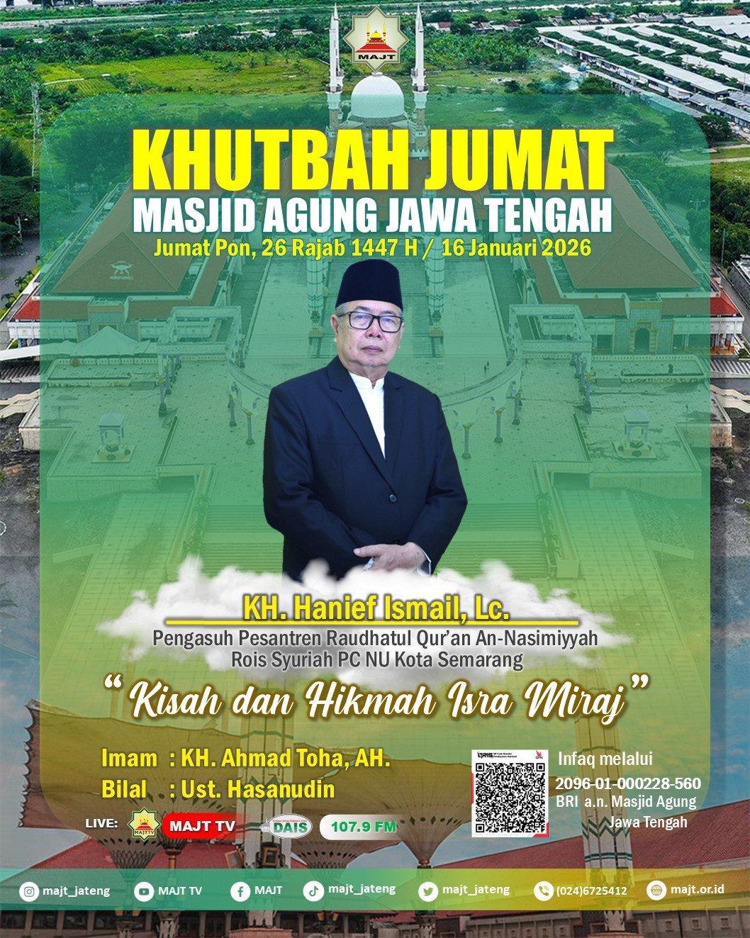 [Info Shalat Juma - Kisah dan Hikmah Isra Miraj