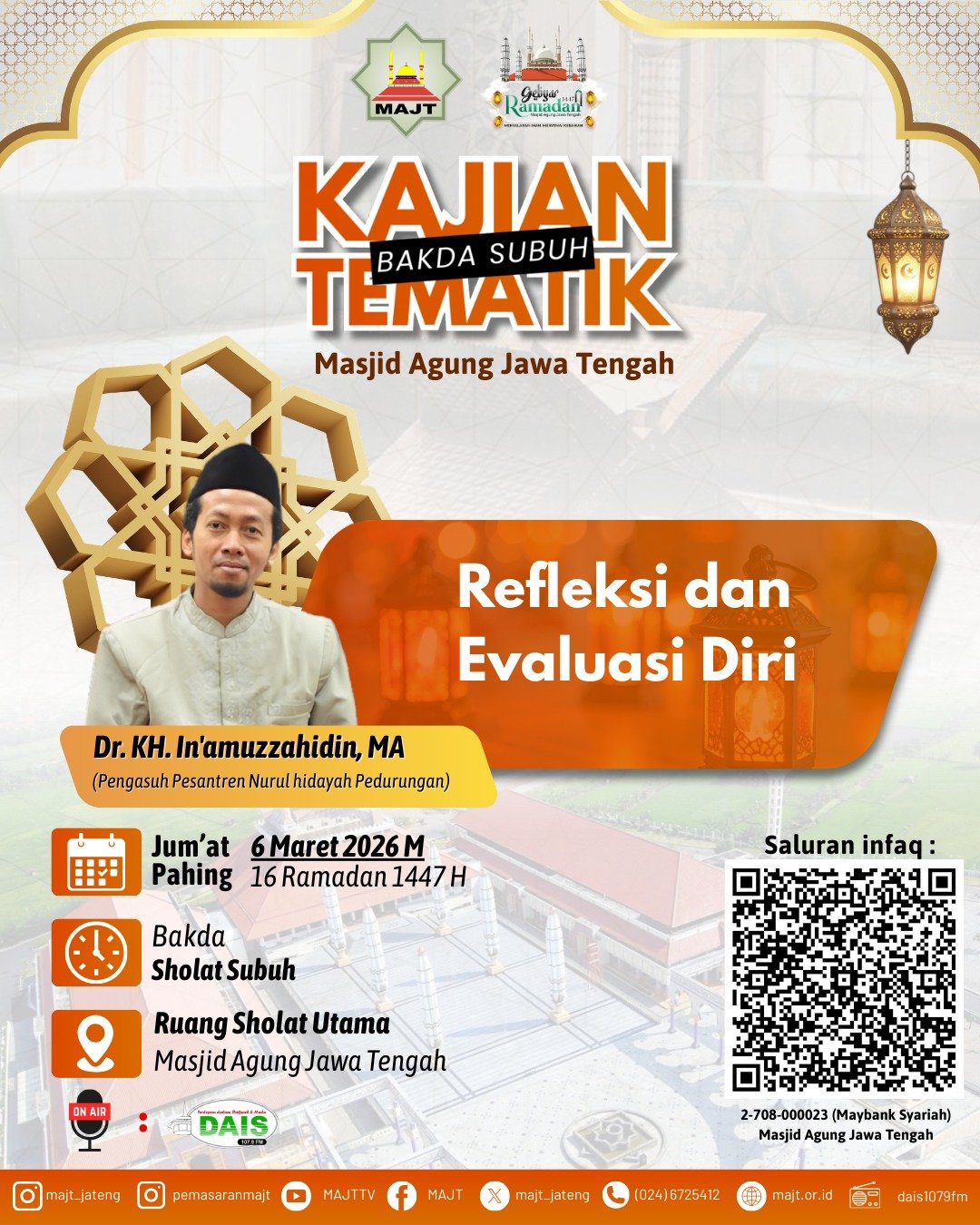 Refleksi dan evaluasi diri