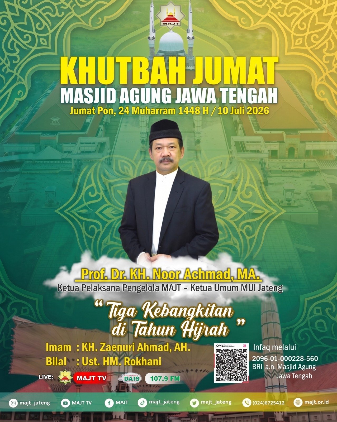 Tiga kebangkitan di tahun Hijrah