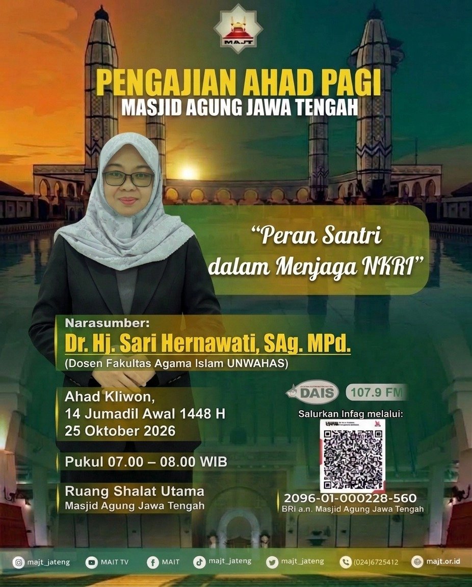 Kajian Ahad Pagi - Peran Santri dalam Menjaga NKRI