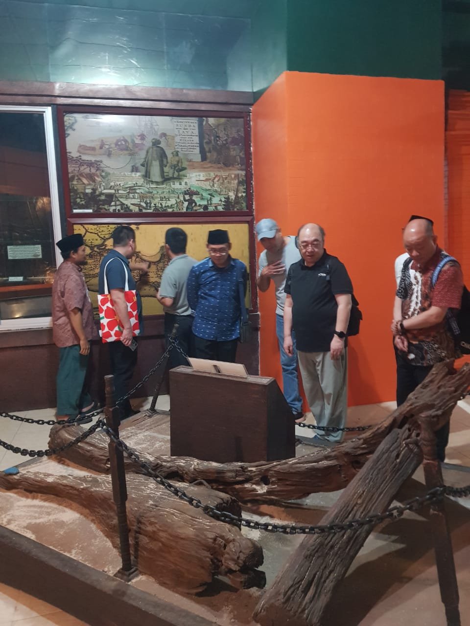 Delegasi CAMSR Kagumi Koleksi Artefak di Museum Perkembangan Islam Jawa Tengah