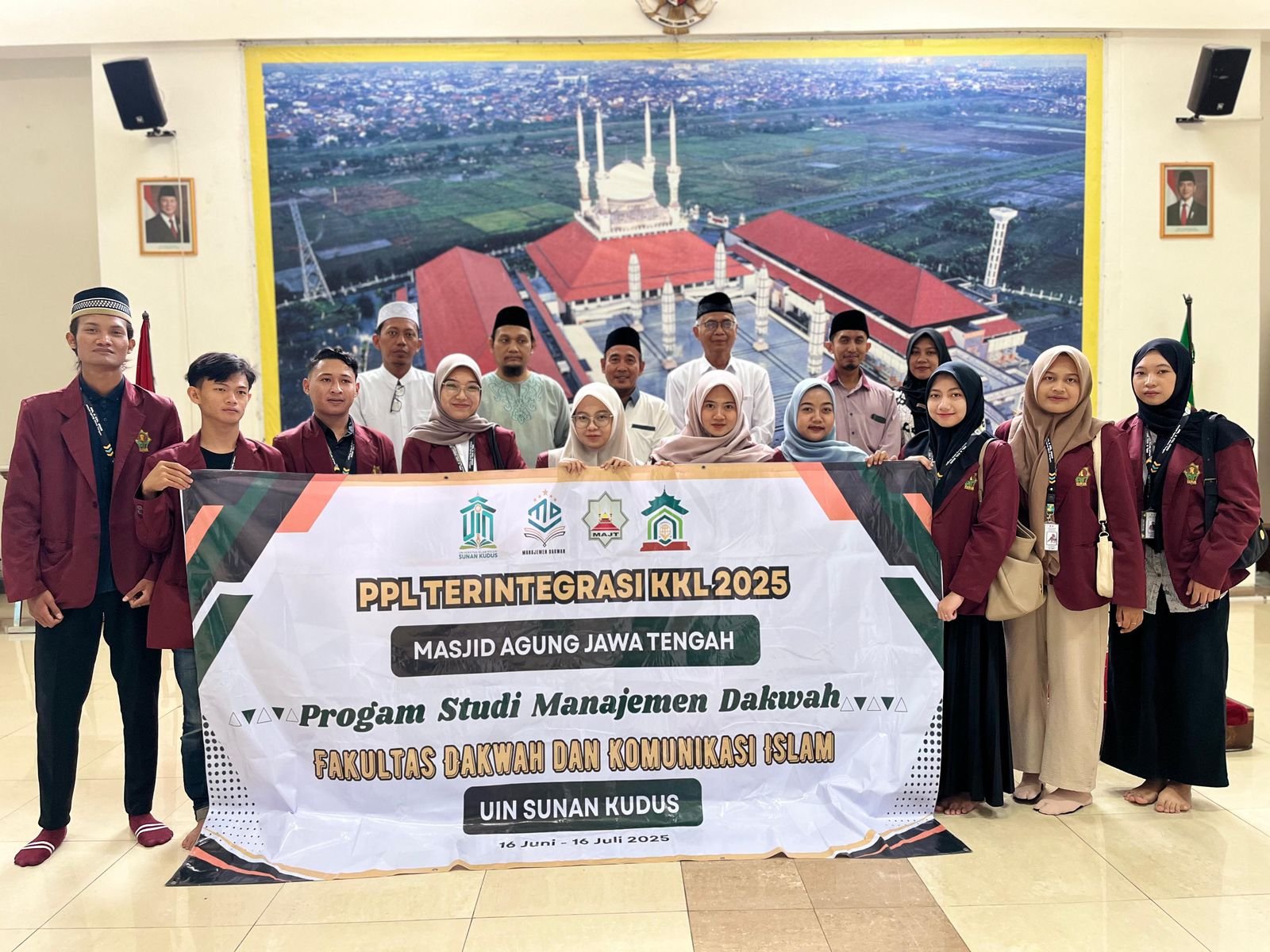 UIN Sunan Kudus Buka Program PPL Terintegrasi KKL di  Masjid Agung Jawa Tengah