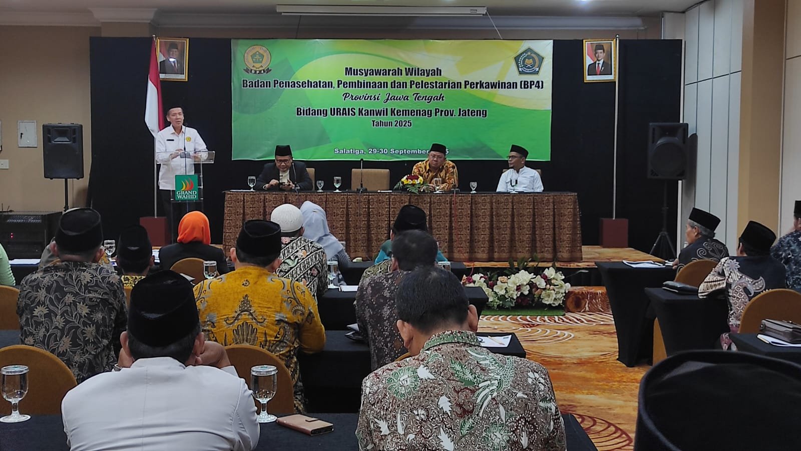 Prof Nur Khoirin Purna Tugas,  Eman Sulaeman Terpilih Ketua BP4 Jawa Tengah 2025–2030 