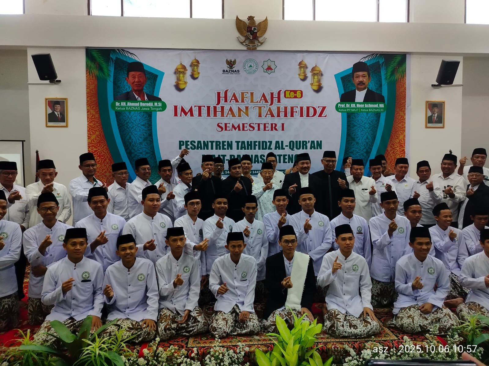 Haflah ke-6, Tahfidz MAJT–Baznas Lahirkan Hafidz 30 Juz dan Launching Website Baru